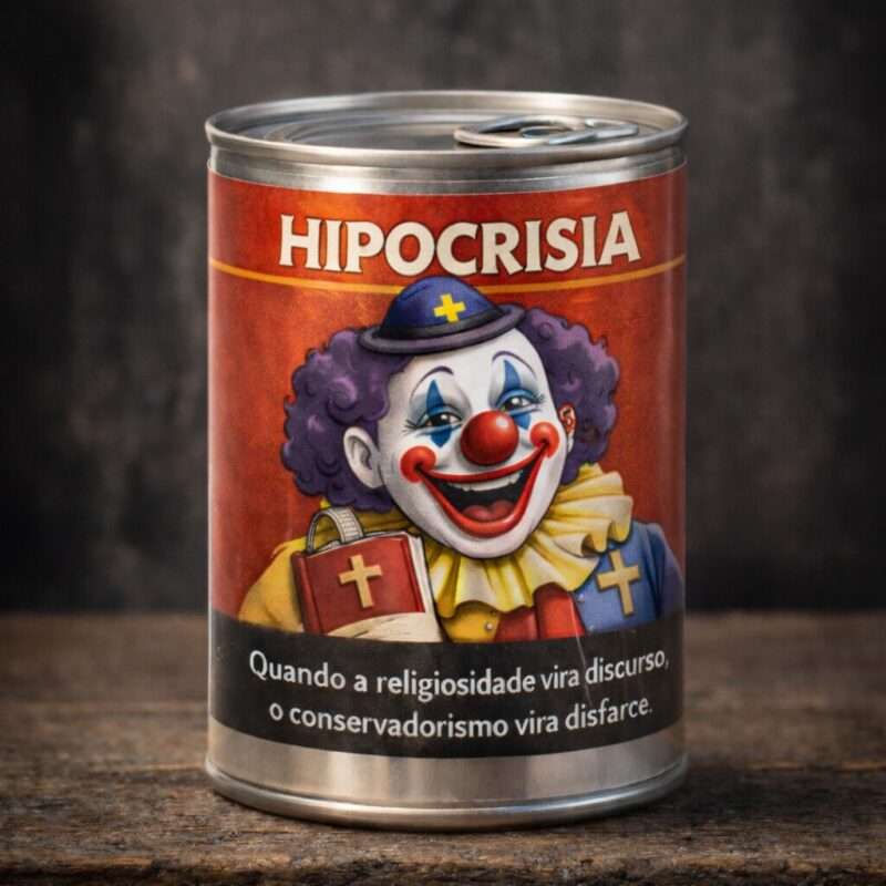 hipocrisia nos enlatados/conservas
